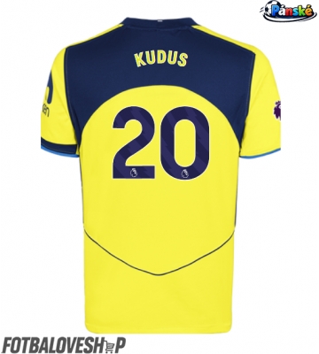 Tottenham Hotspur Mohammed Kudus #20 Alternativní Dres 2025-26 Krátký Rukáv